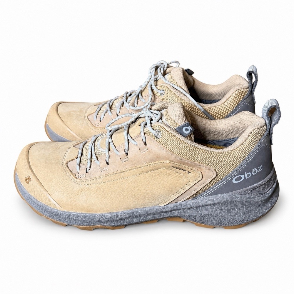 Oboz Cottonwood Low B-DRY Sand Hiking Shoes Women's Size 10.5
